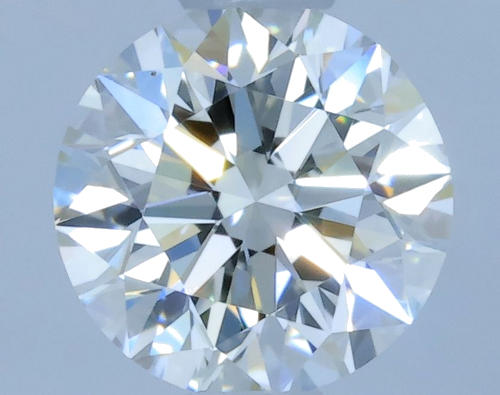 0.5 carat H-VVS1 Excellent cut Natūralus Round Deimantas (1)