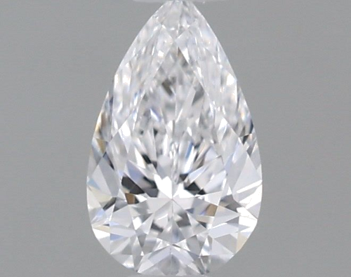 0.24 carat D-VVS2 Natūralus Pear Deimantas (1)