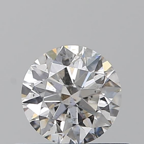 0.5 carat G-SI2 Excellent cut Natūralus Round Deimantas (1)