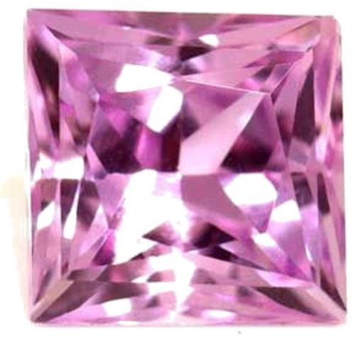 0.63 carat PINK Square Safyras (1)