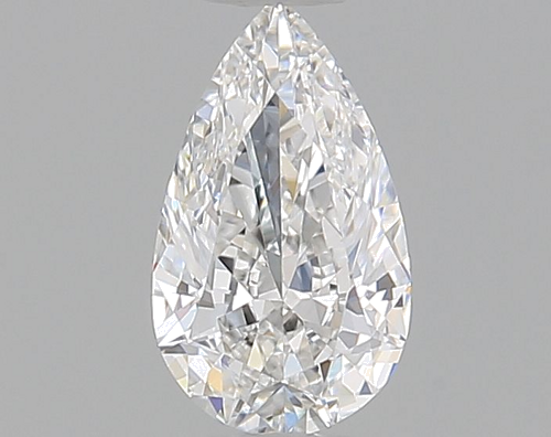 0.3 carat E-VVS2 Natūralus Pear Deimantas (1)