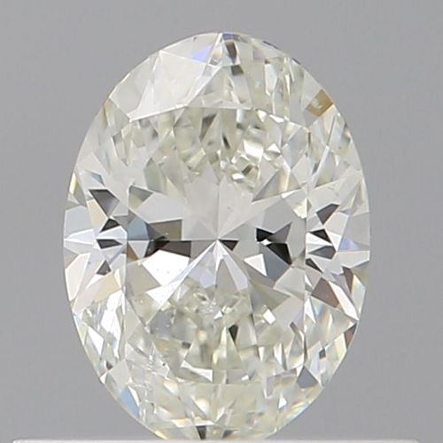 0.51 carat K-SI2 Natūralus Oval Deimantas (1)