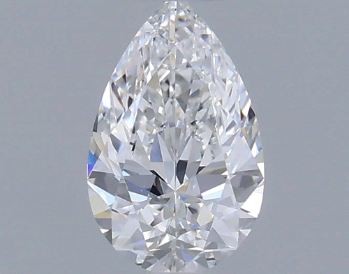 0.39 carat D-VVS1 Natūralus Pear Deimantas (1)