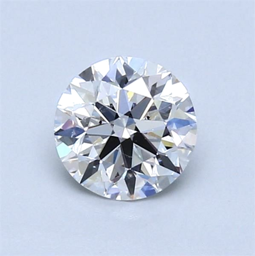 0.8 carat F-SI2 Excellent cut Natūralus Round Deimantas (1)