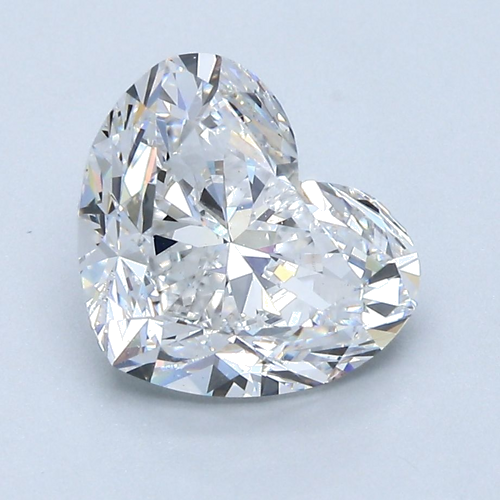 2.79 carat F-VS2 Natūralus Heart Deimantas (1)