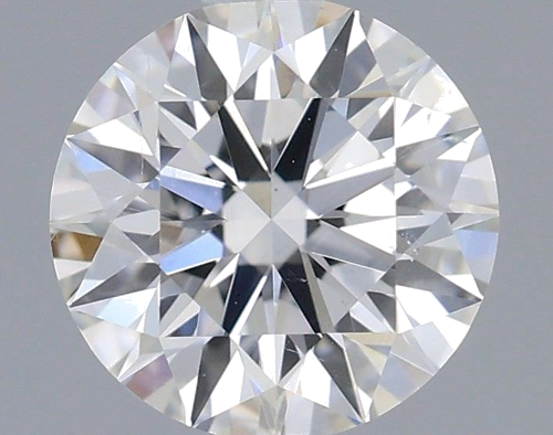 0.58 carat F-SI2 Excellent cut Natūralus Round Deimantas (1)