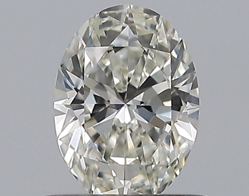 0.51 carat I-VVS1 Natūralus Oval Deimantas (1)