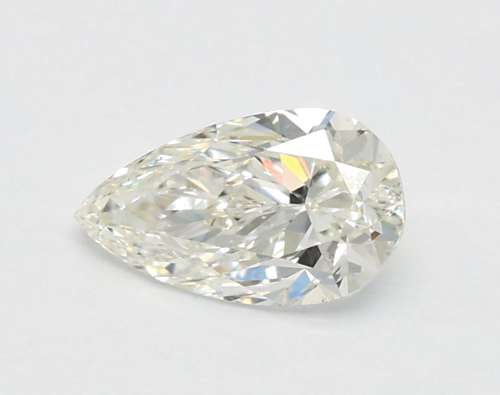 0.51 carat J-VS2 Natūralus Pear Deimantas (1)