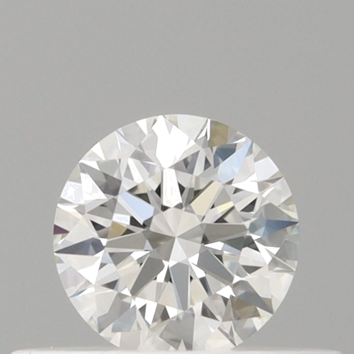 0.32 carat F-VVS1 Excellent cut Natūralus Round Deimantas (1)