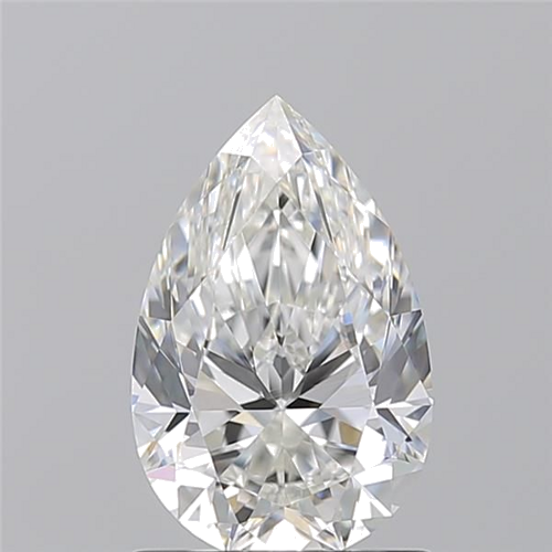 1.24 carat G-VVS1 Natūralus Pear Deimantas (1)