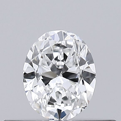 0.23 carat D-VVS2 Natūralus Oval Deimantas (1)