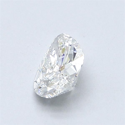 0.69 carat E-SI1 Natūralus Pear Deimantas (1)