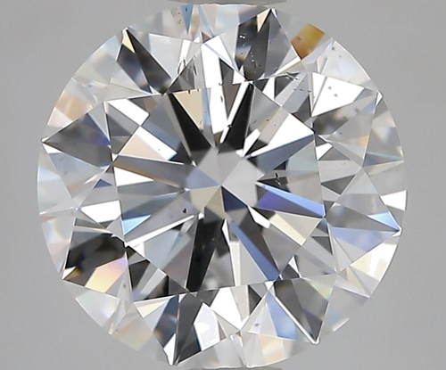 3.22 carat D-SI1 Excellent cut Natūralus Round Deimantas (1)