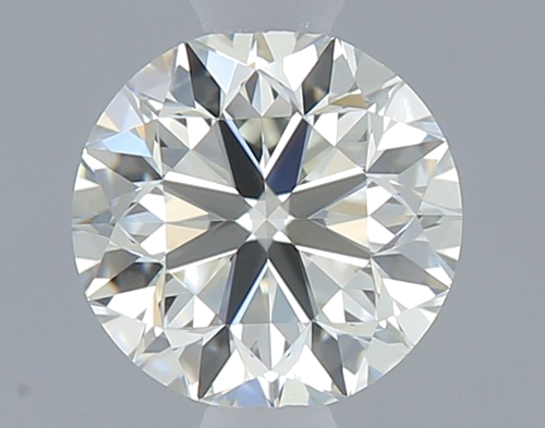 0.51 carat J-VS2 Very Good cut Natūralus Round Deimantas (1)