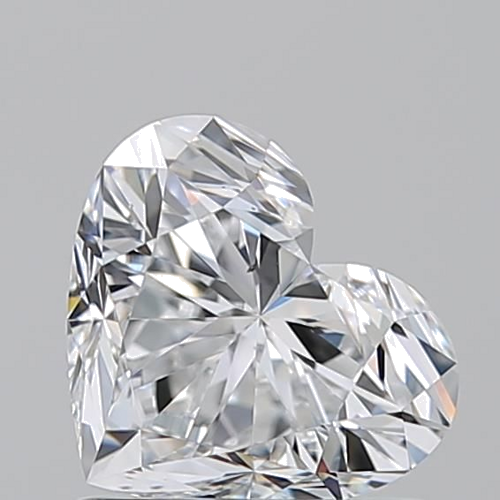 1.01 carat D-VS2 Natūralus Heart Deimantas (1)