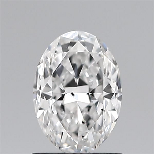 0.91 carat E-SI2 Natūralus Oval Deimantas (1)
