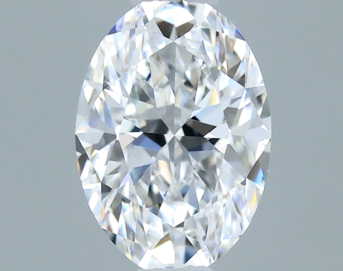 0.33 carat D-VVS1 Natūralus Oval Deimantas (1)