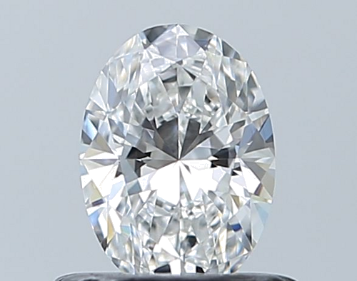 0.5 carat E-VVS2 Natūralus Oval Deimantas (1)