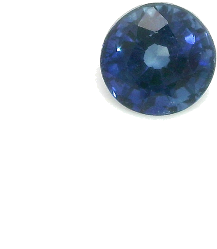 0.48 carat BLUE Round Safyras (1)