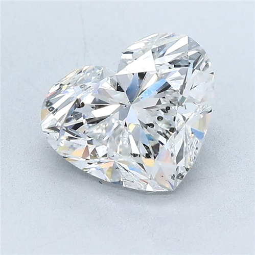 3.01 carat E-SI1 Natūralus Heart Deimantas (1)