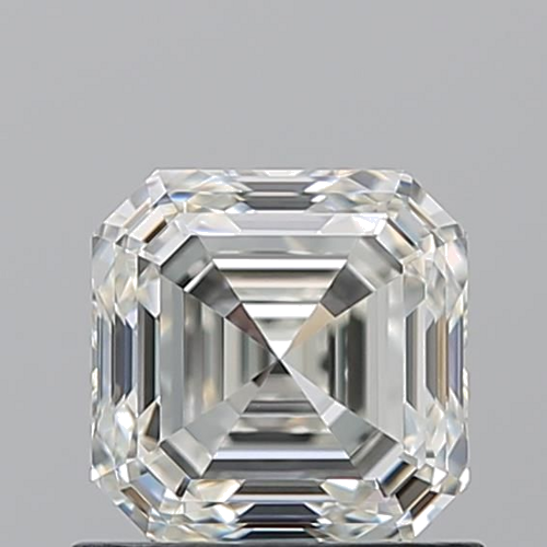 1.01 carat I-VVS2 Natūralus Asscher Deimantas (1)