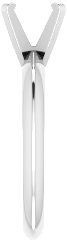 Sužadėtuvių Žiedas „Solitaire“ 585 Baltojo Aukso Round 6.5mm (4)