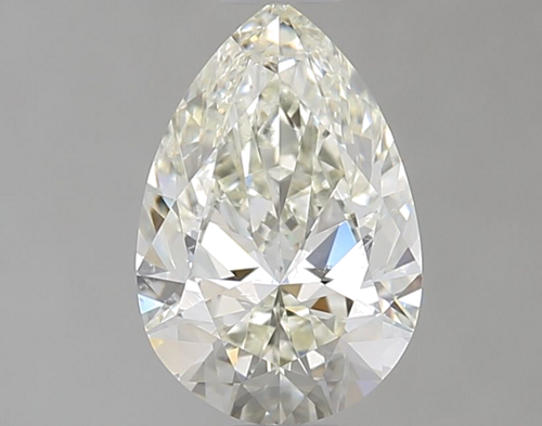 0.9 carat K-SI1 Natūralus Pear Deimantas (1)