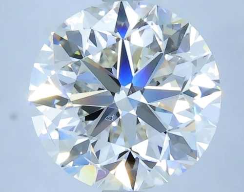 3.01 carat H-SI2 Very Good cut Natūralus Round Deimantas (1)