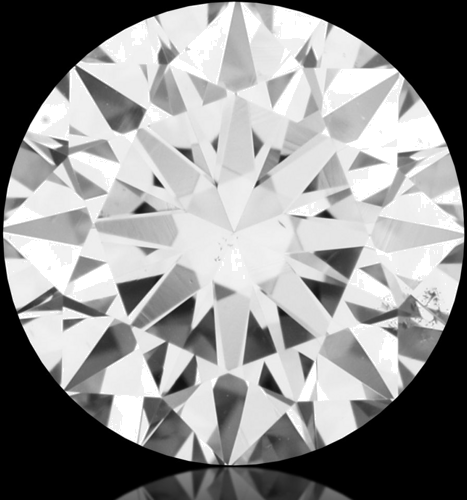0.39 carat G-SI1 Excellent cut Natūralus Round Deimantas (1)