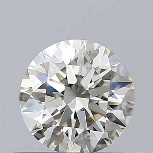 0.52 carat K-IF Very Good cut Natūralus Round Deimantas (1)