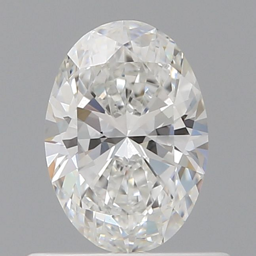 0.53 carat F-VVS1 Natūralus Oval Deimantas (1)