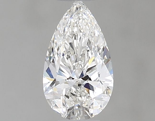0.31 carat F-VVS1 Natūralus Pear Deimantas (1)