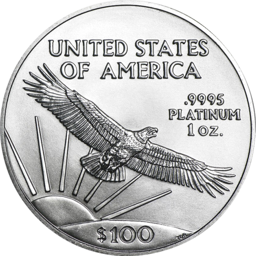 1 oz American Eagle/Liberty 2021 USA Platinum Coin (1)