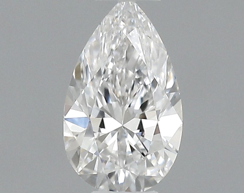 0.24 carat D-VVS1 Natūralus Pear Deimantas (1)