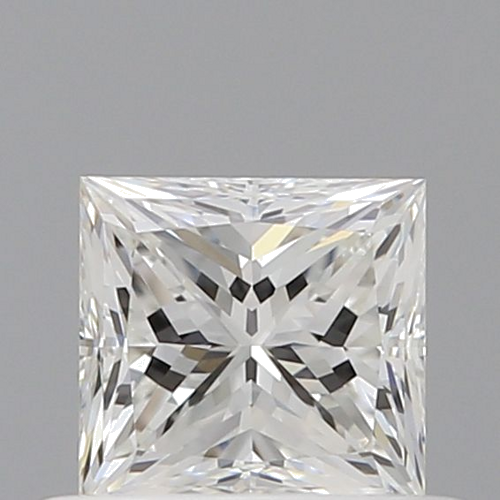 0.5 carat G-VVS2 Natūralus Princess Deimantas (1)