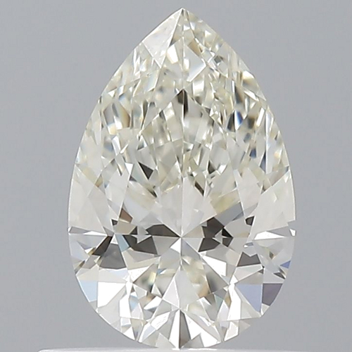 0.6 carat J-VVS1 Natūralus Pear Deimantas (1)