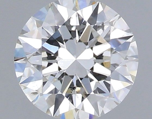 0.6 carat G-SI2 Excellent cut Natūralus Round Deimantas (1)