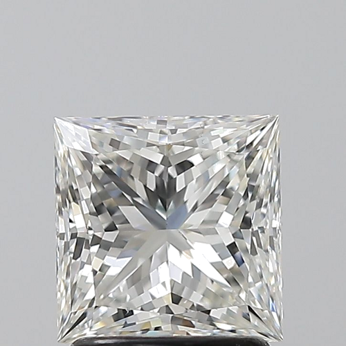 1.7 carat H-SI1 Natūralus Princess Deimantas (1)