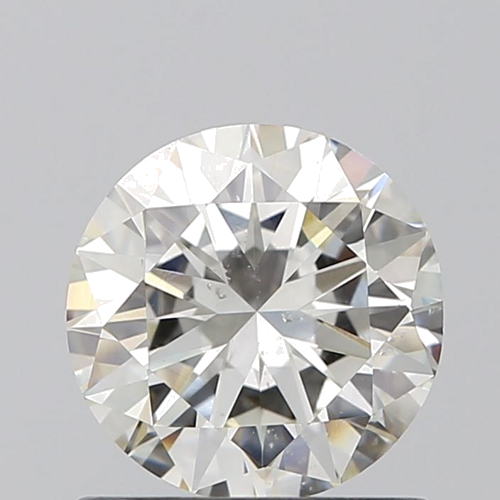 1.01 carat I-SI1 Very Good cut Natūralus Round Deimantas (1)