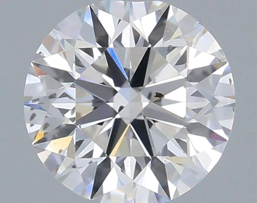 0.36 carat F-SI2 Excellent cut Natūralus Round Deimantas (1)