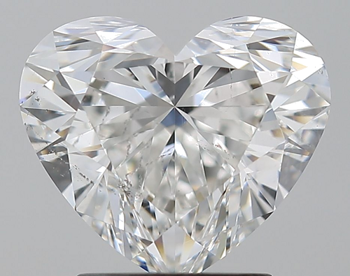 2.31 carat G-SI2 Natūralus Heart Deimantas (1)
