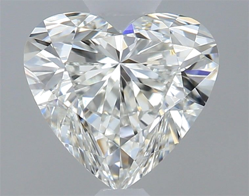 0.5 carat I-VVS1 Natūralus Heart Deimantas (1)