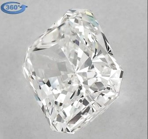 1.5 carat J-VVS2 Natūralus Radiant Deimantas (1)