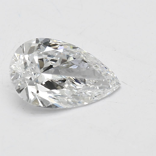 1.01 carat D-VS1 Natūralus Pear Deimantas (1)