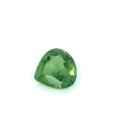 0.63 carat GREEN Pear Safyras (1)