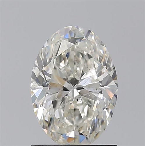 1.3 carat I-SI2 Natūralus Oval Deimantas (1)