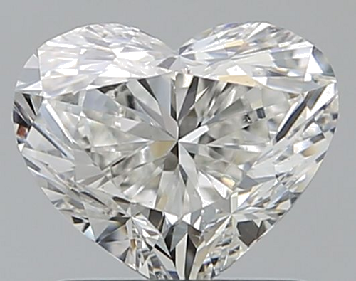 1.0 carat G-SI1 Natūralus Heart Deimantas (1)