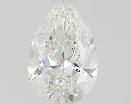 0.65 carat G-VVS2 Natūralus Pear Deimantas (1)