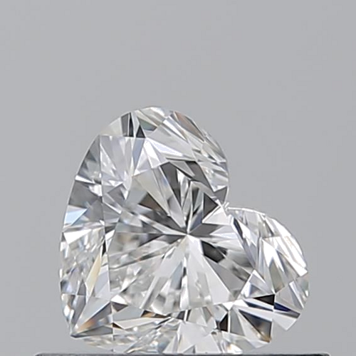 0.51 carat F-VS1 Natūralus Heart Deimantas (1)