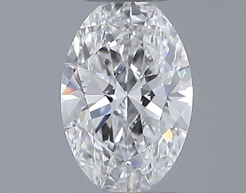 0.41 carat D-VVS1 Natūralus Oval Deimantas (1)